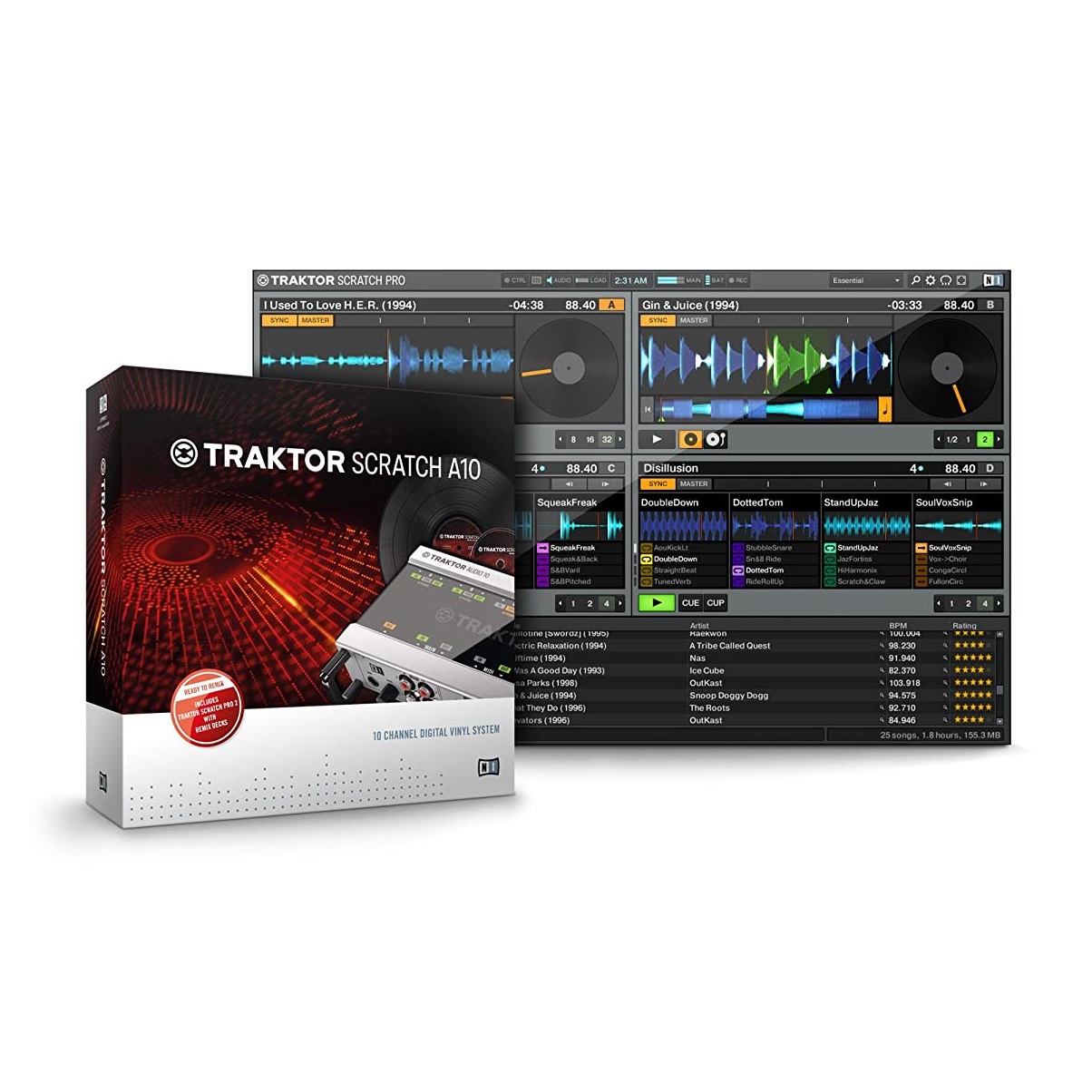 Native Instruments Traktor Scratch A10