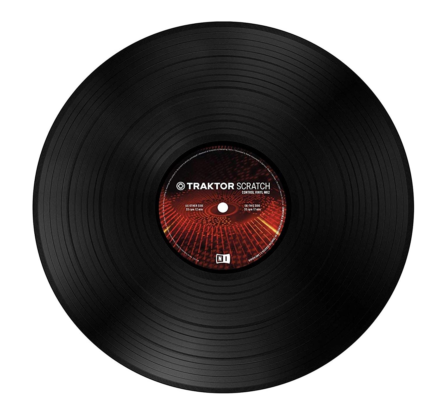 Native Instruments TRAKTOR Scratch Control Vinyl Mark 2