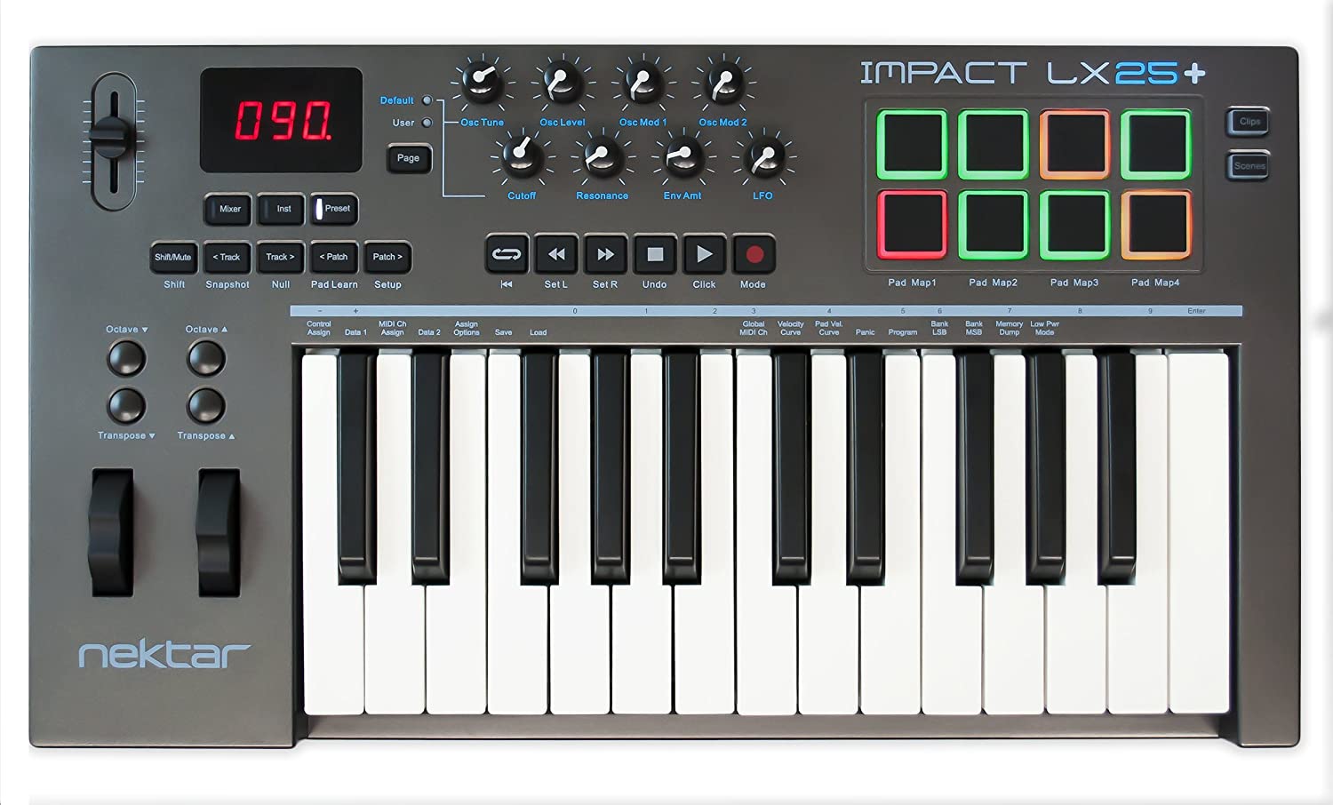 Nektar Impact LX25 25-key Keyboard Controller