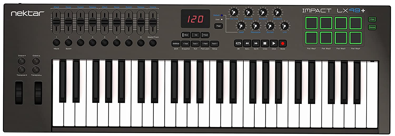 Nektar Impact LX49 49-key Keyboard Controller