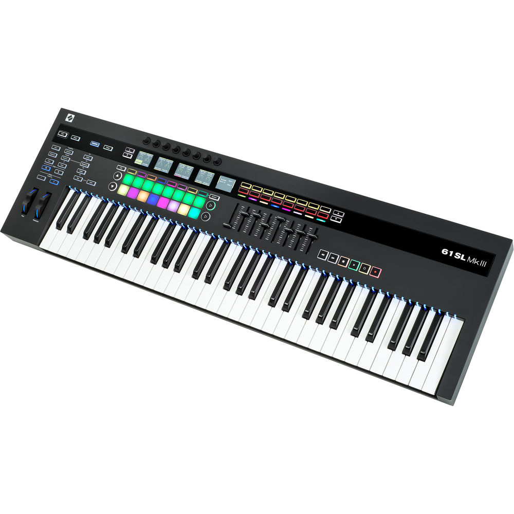 Novation 61 SL MkIII MIDI and CV Keyboard Controller