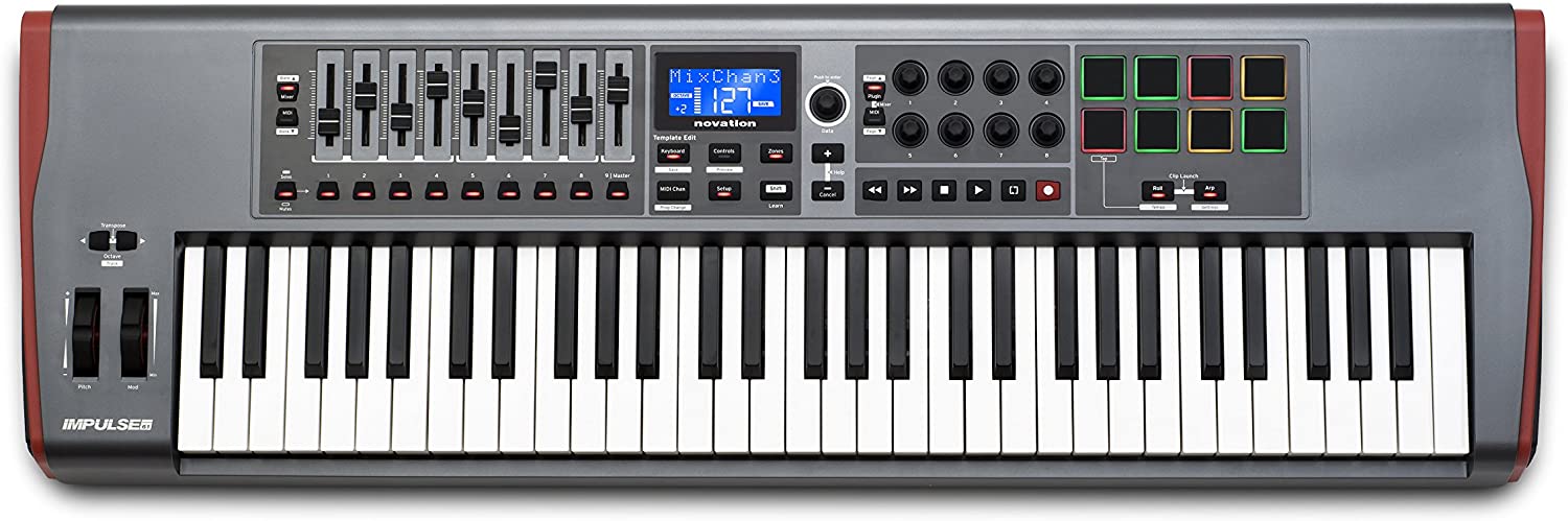 Novation Impulse 61 61-key Keyboard Controller