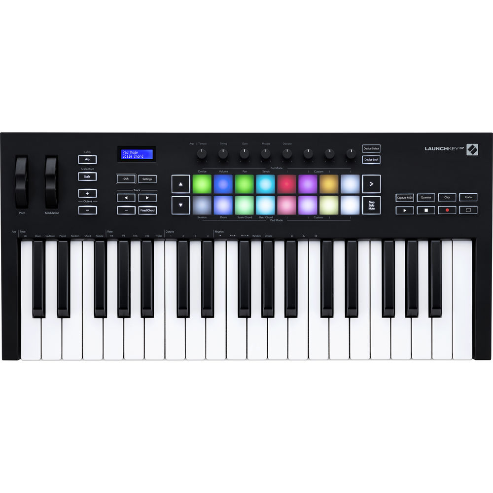 Novation Launchkey 37 MK3 USB MIDI Keyboard Controller