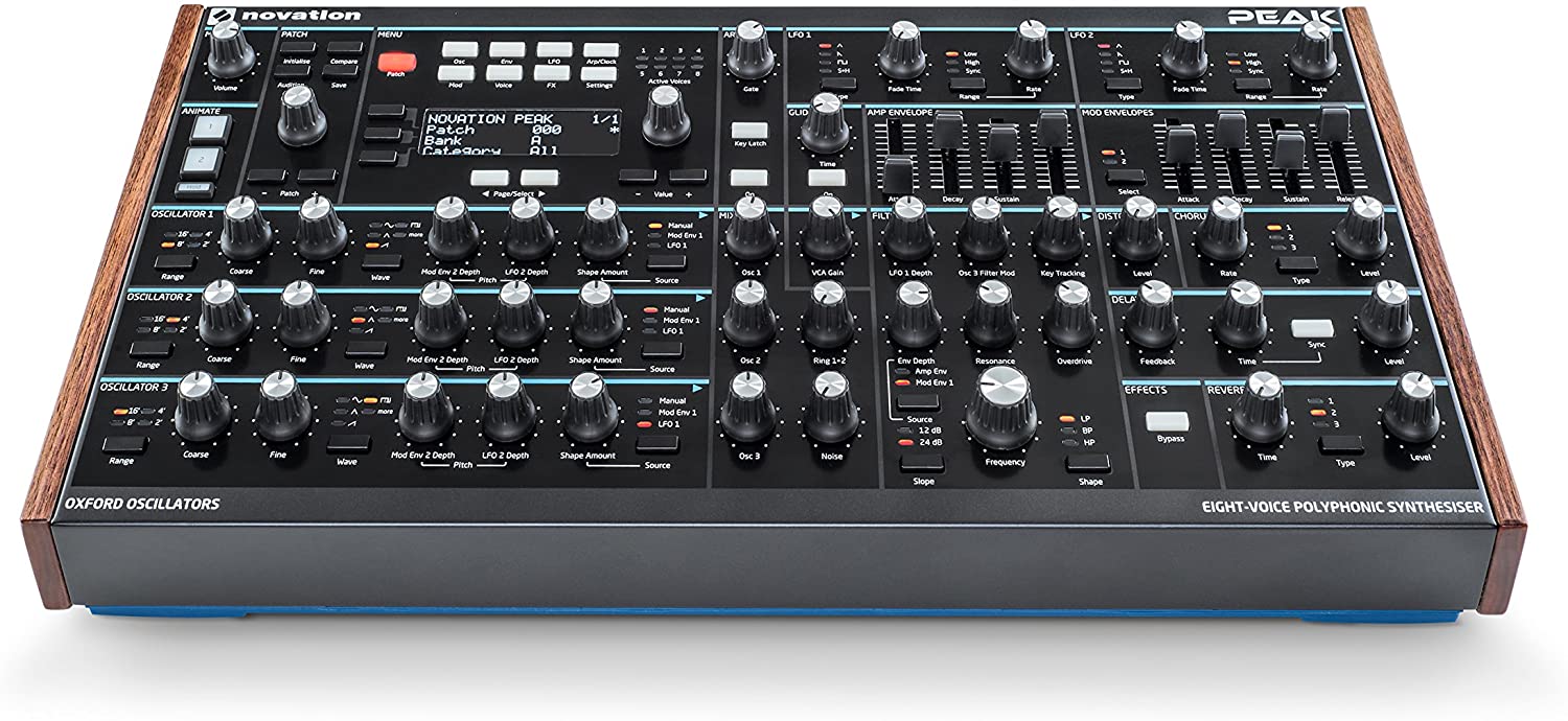 Novation Peak Polyphonic Desktop Synthesizer