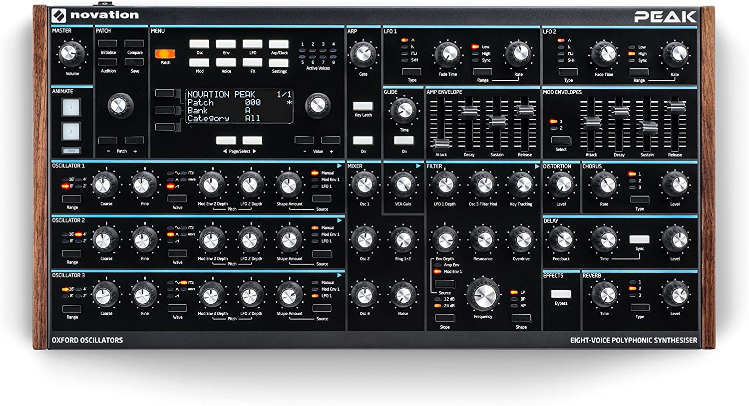 Novation Peak Polyphonic Desktop Synthesizer