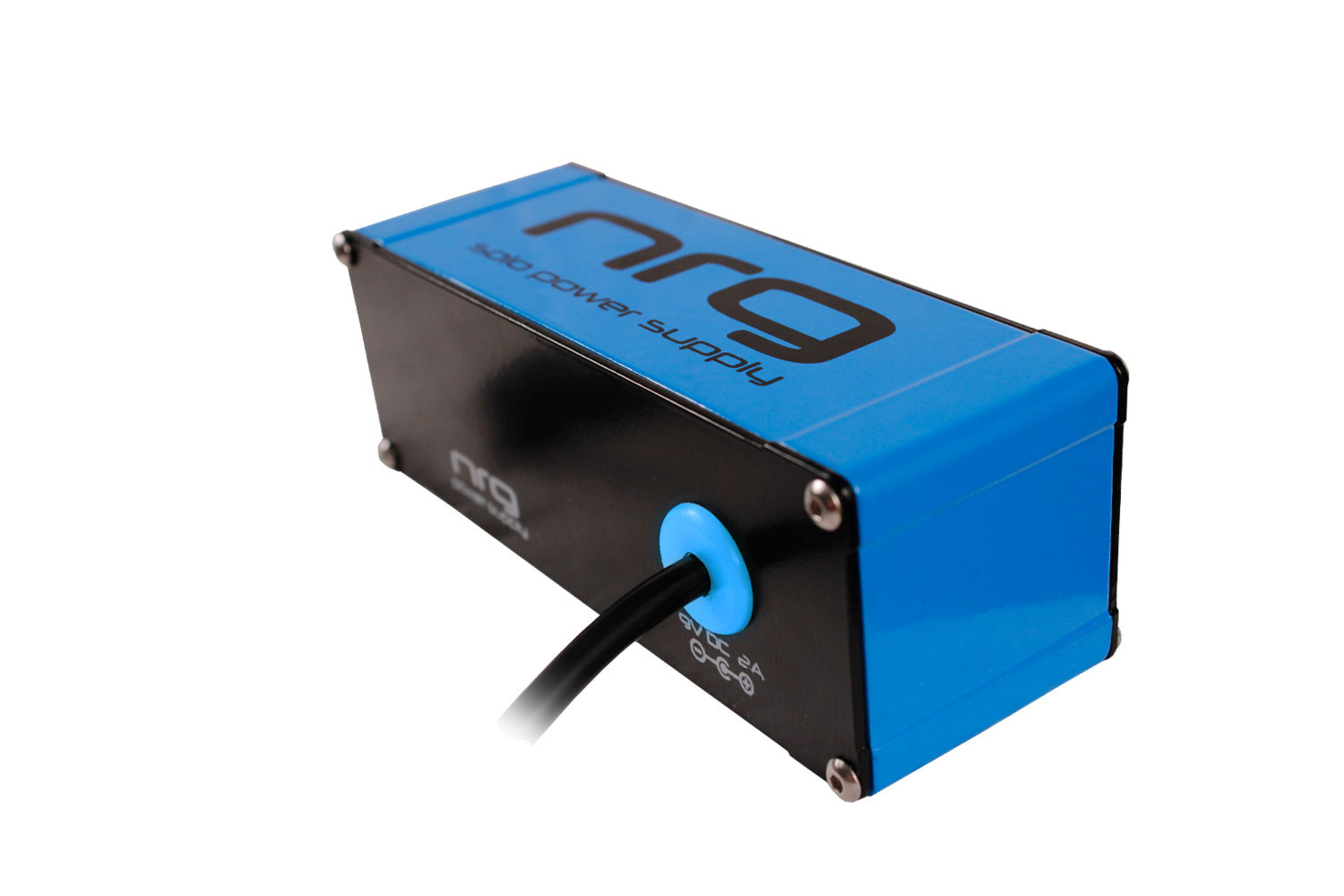NRG Solo Power Supply 9volts 2amp Center ve Neon Blue