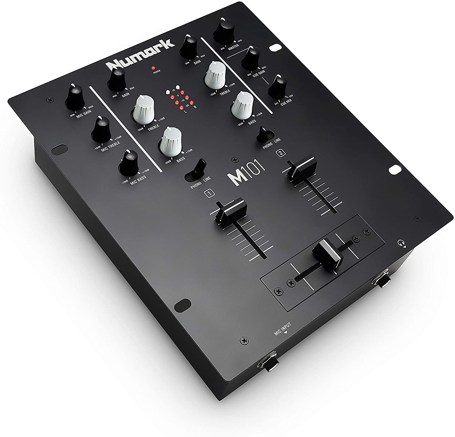Numark M101 2-Channel DJ Mixer Black