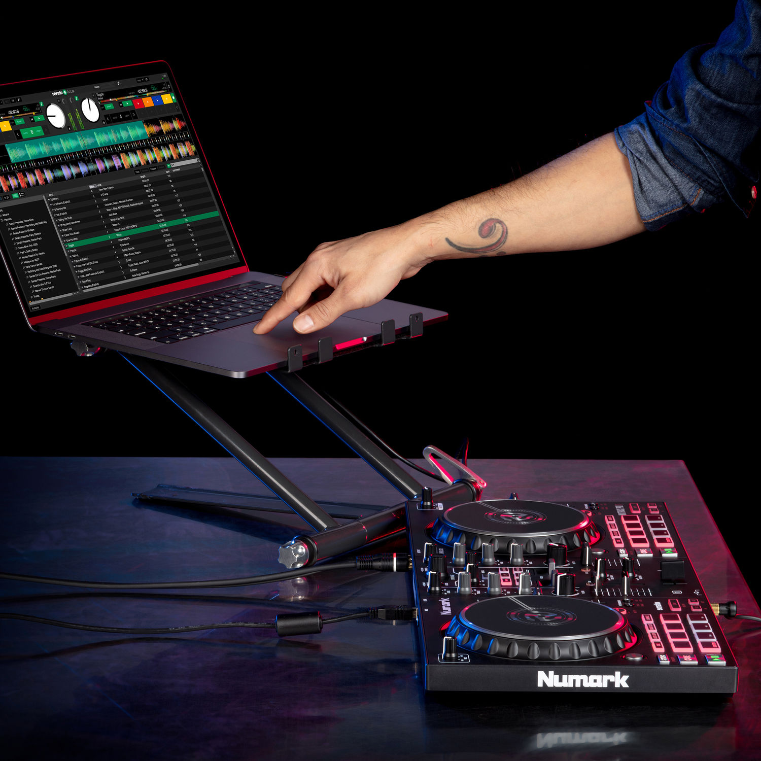 Numark Mixtrack Pro FX DJ Controller for Serato DJ with FX Paddles Black