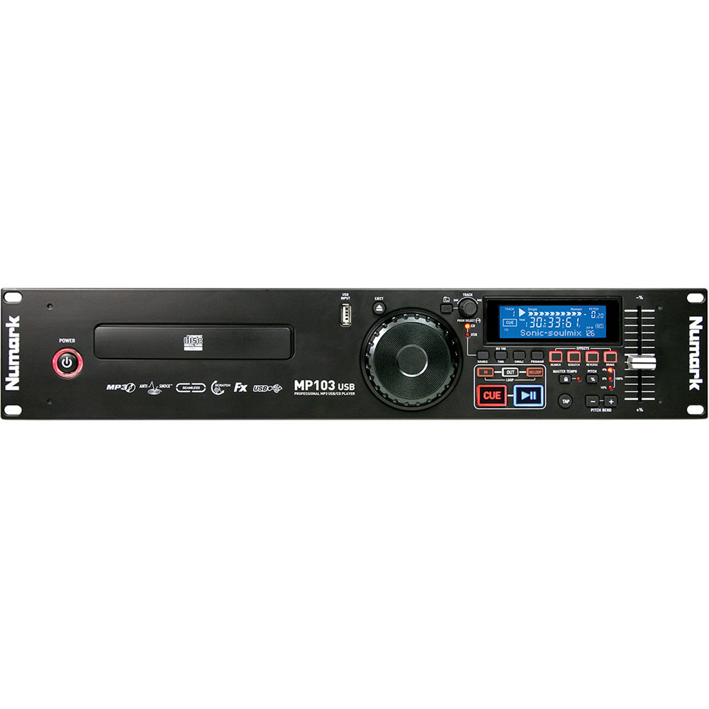 Numark MP103USB Professional USB MP3 CD Player