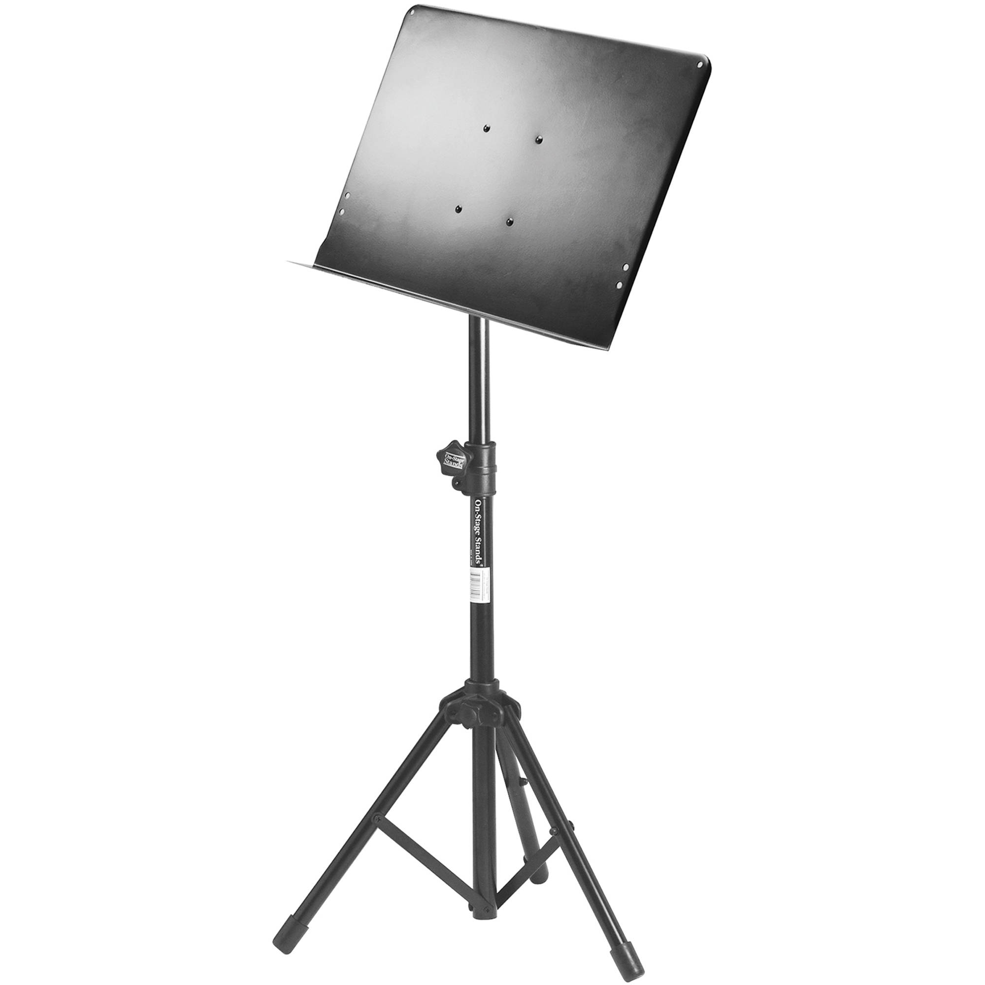 On-Stage SM7211B Professional Grade Folding Orchestral Music Stand Black