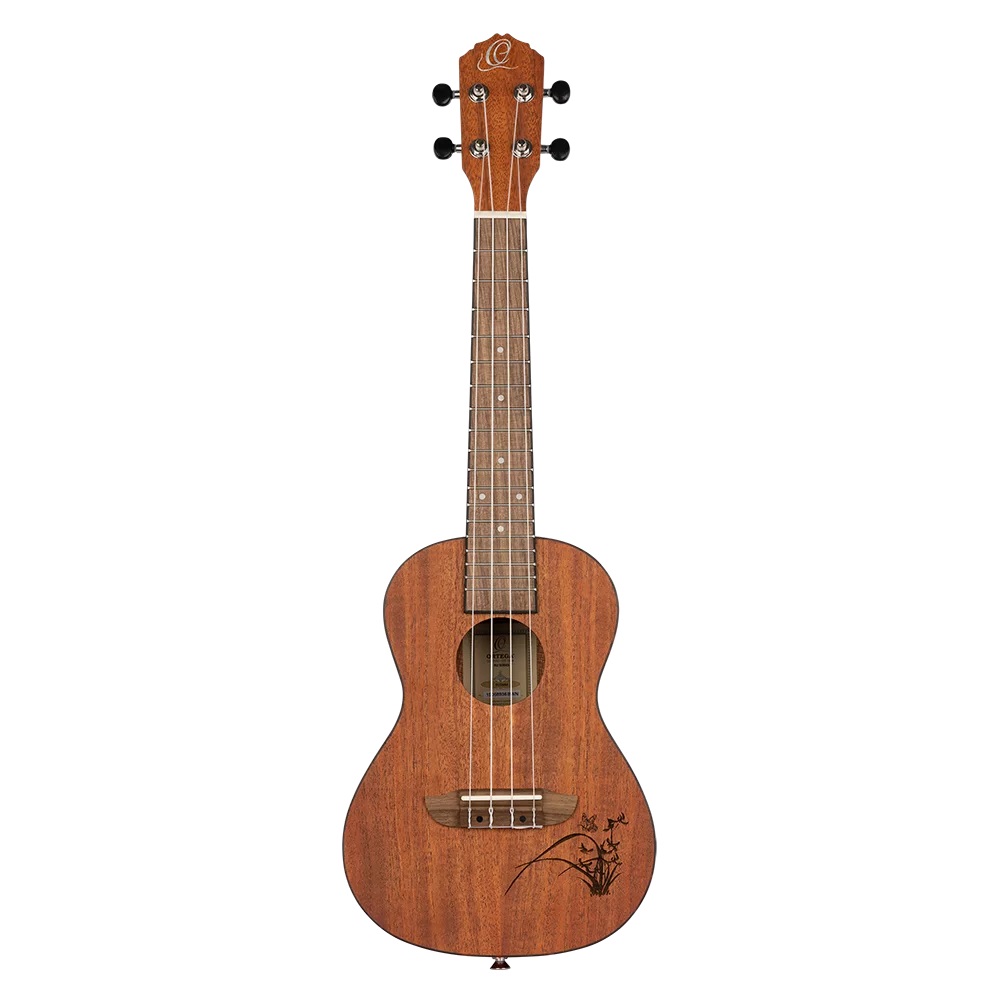 Ortega Bonfire Series Concert Size Ukulele Natural - RU5MM