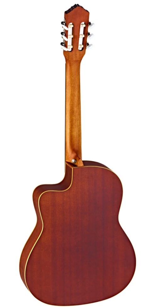 Ortega RCE125SN Thinline 6 String Electro Classical Guitar - Walnut Fretboard - Natural