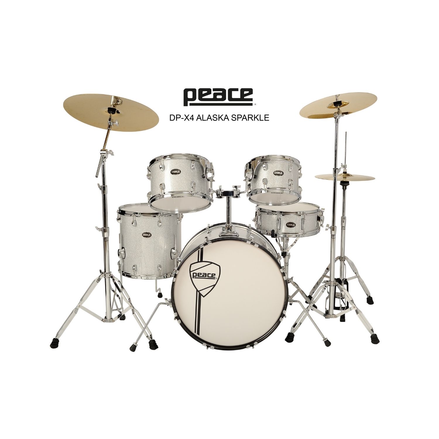 Peace Drums X4 Series Acoustic Drum Kit