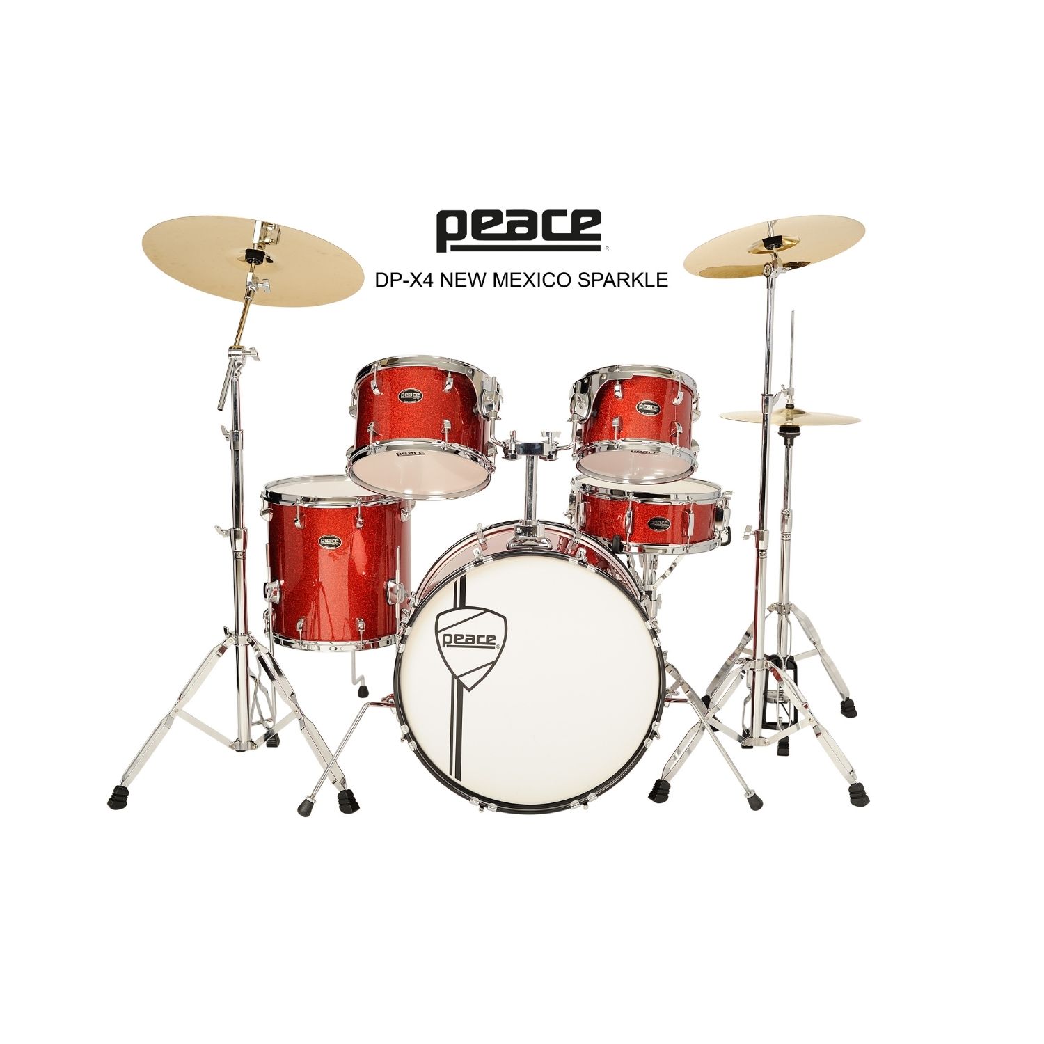 Peace Drums X4 Series Acoustic Drum Kit