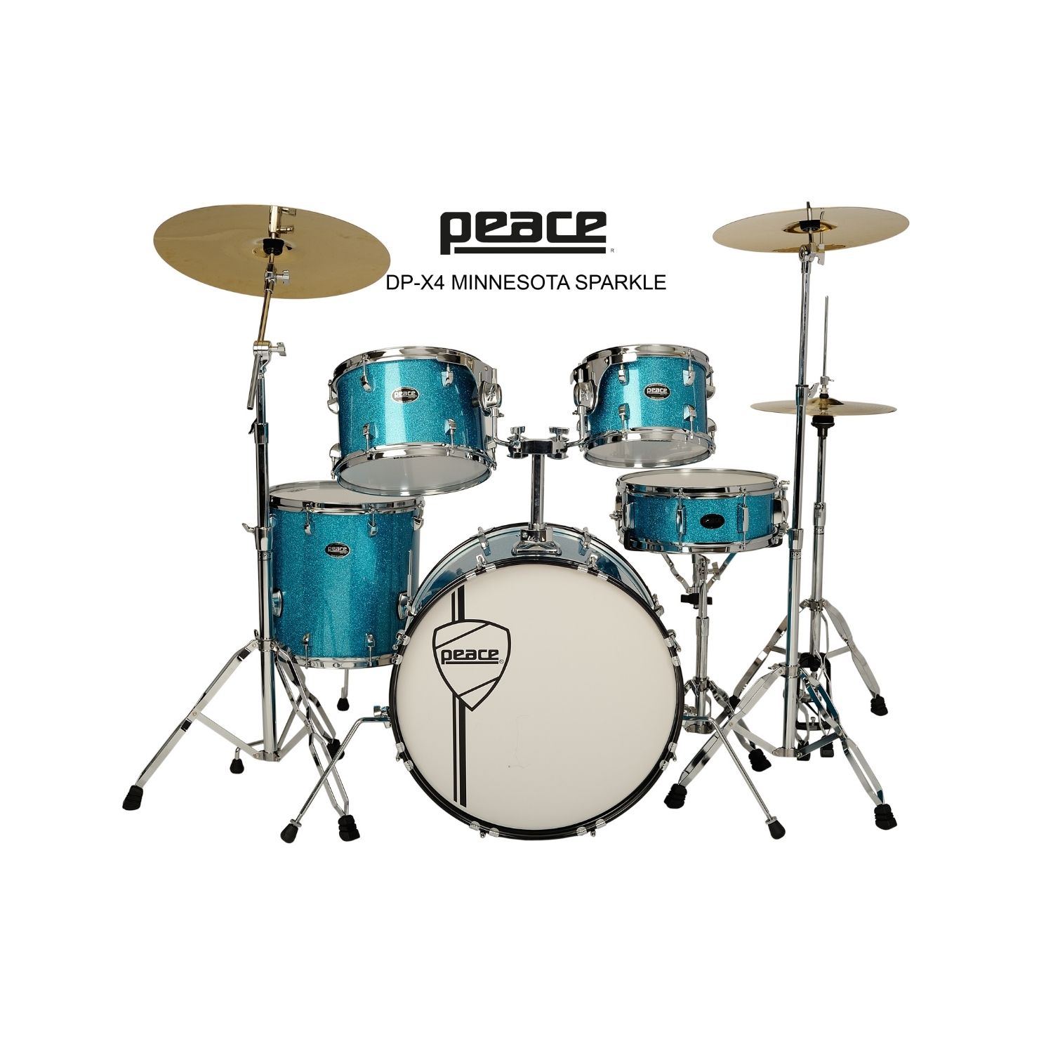 Peace Drums X4 Series Acoustic Drum Kit