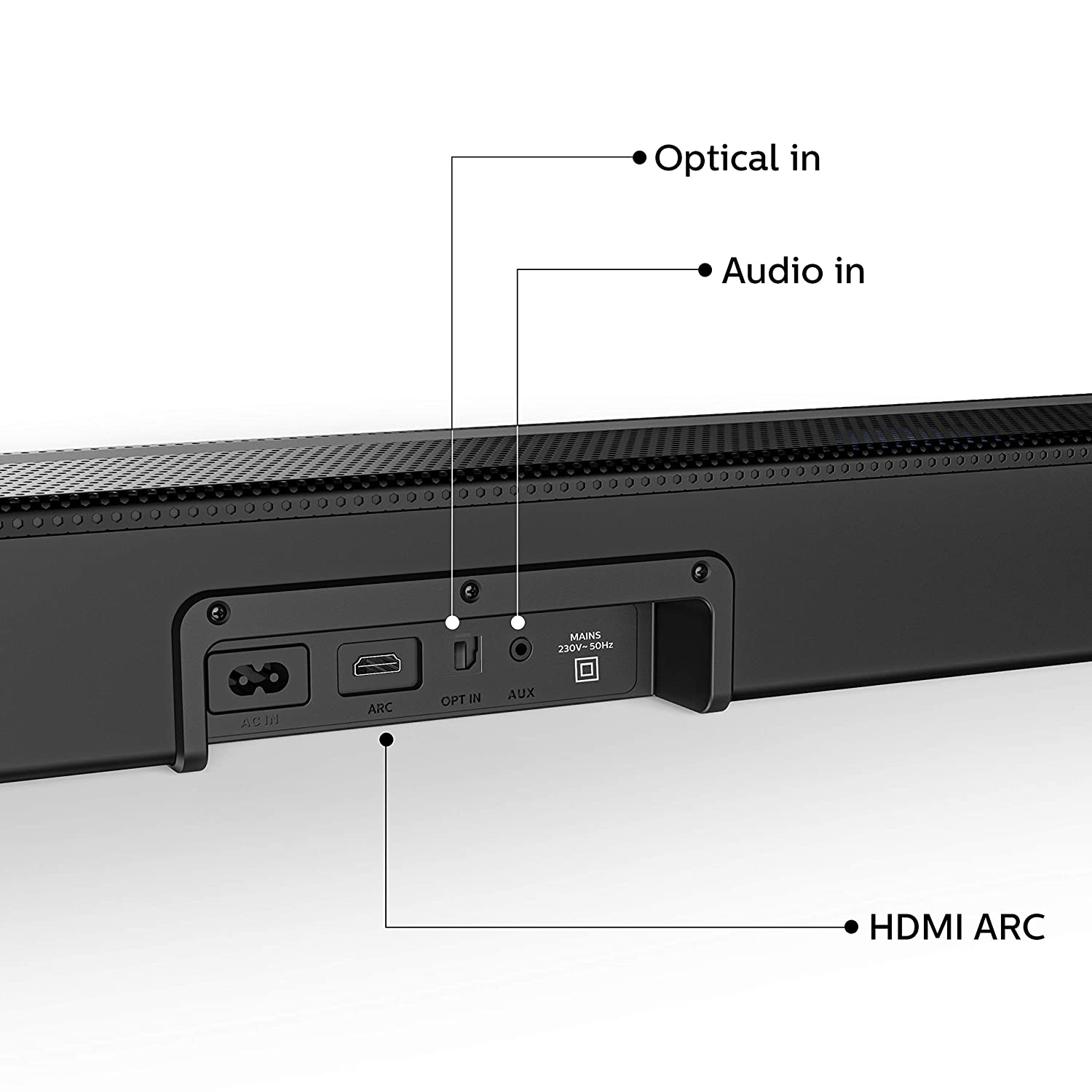 Philips Audio HTL104594 45w 50 Channel HDMI Soundbar Speaker