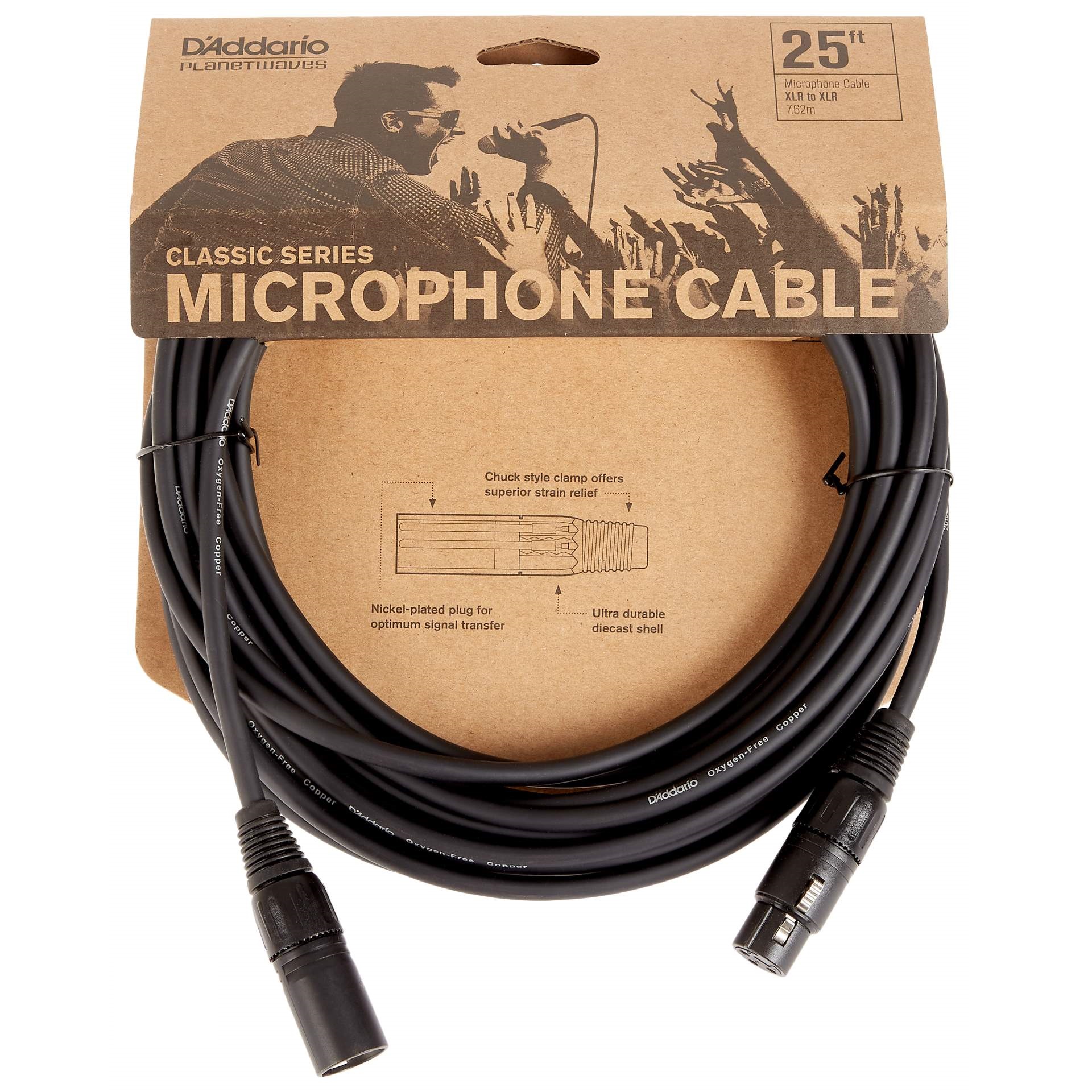Planet Waves PW-CMIC-25 XLR Microphone Cable
