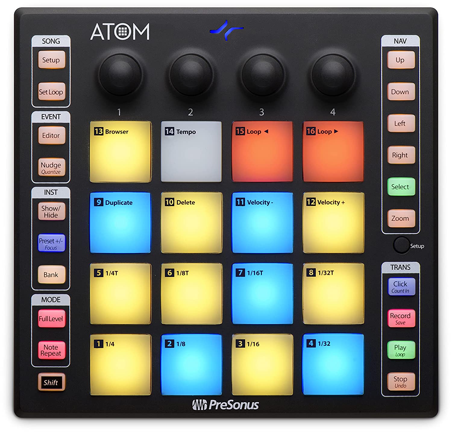 PreSonus ATOM 16-pad Performance Controller