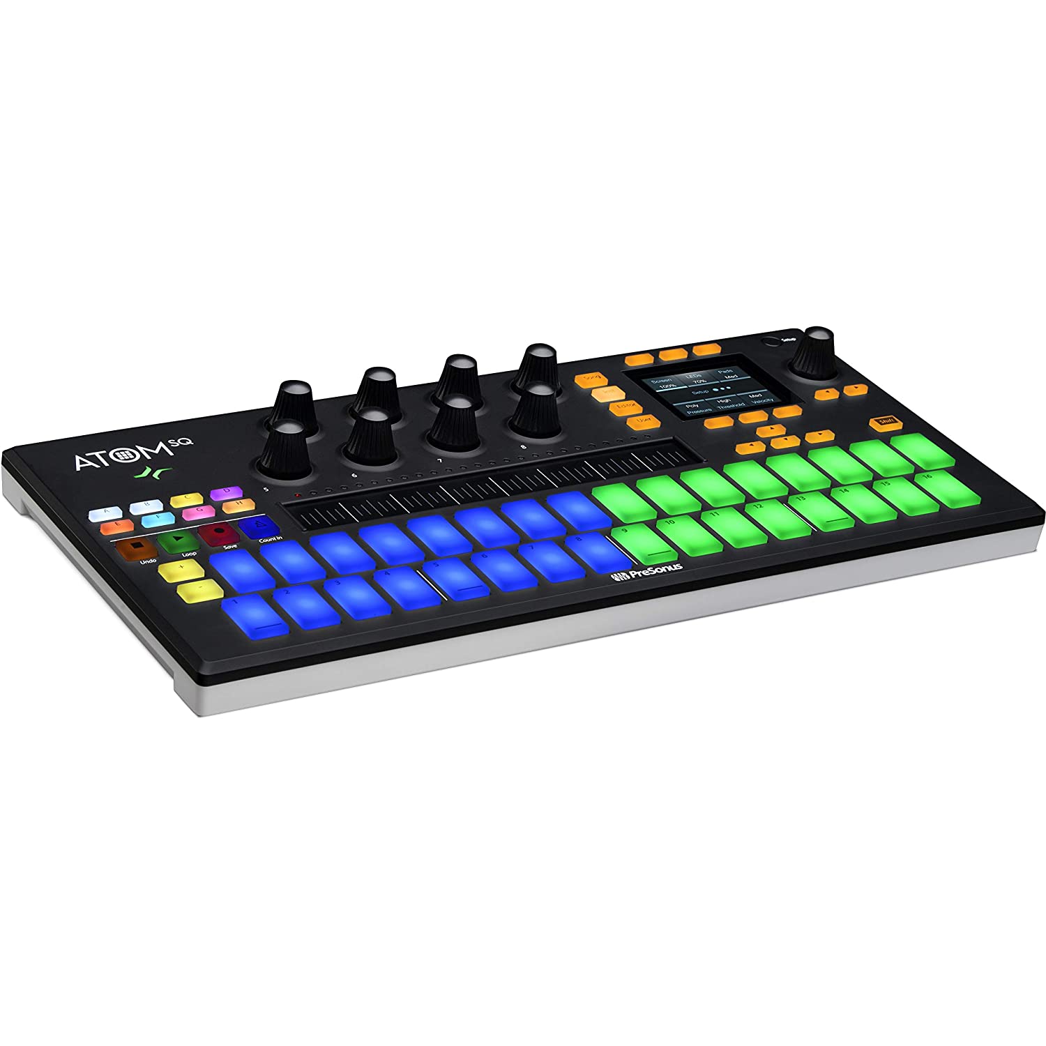 PreSonus ATOM SQ Hybrid MIDI KeyboardPad Performance and Production Controller
