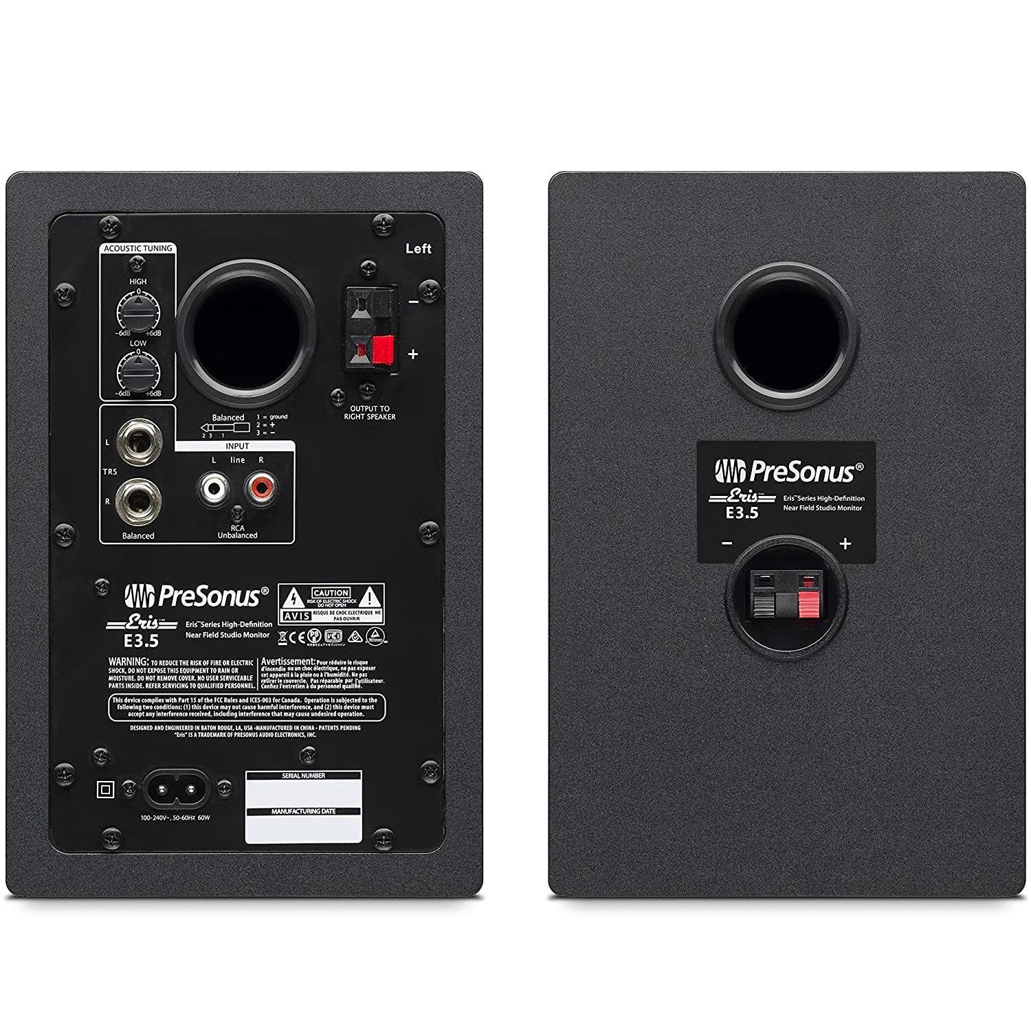 PreSonus Eris E35 35 2-Way 25W Monitors Pair