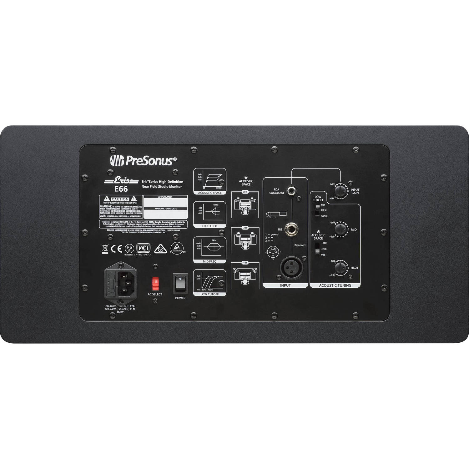 Presonus Eris E66 Studio Monitors - Pair