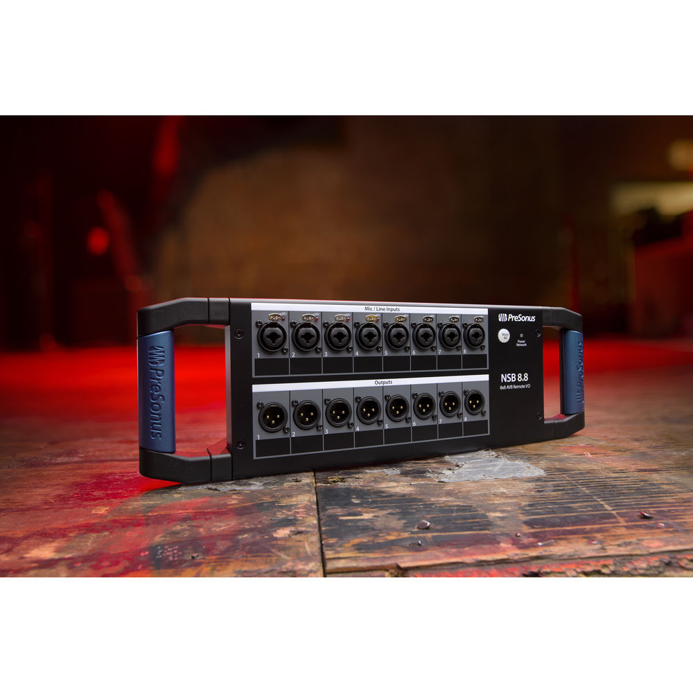 PreSonus NSB 88 - 8 x 8 AVB-Networked Stage Box