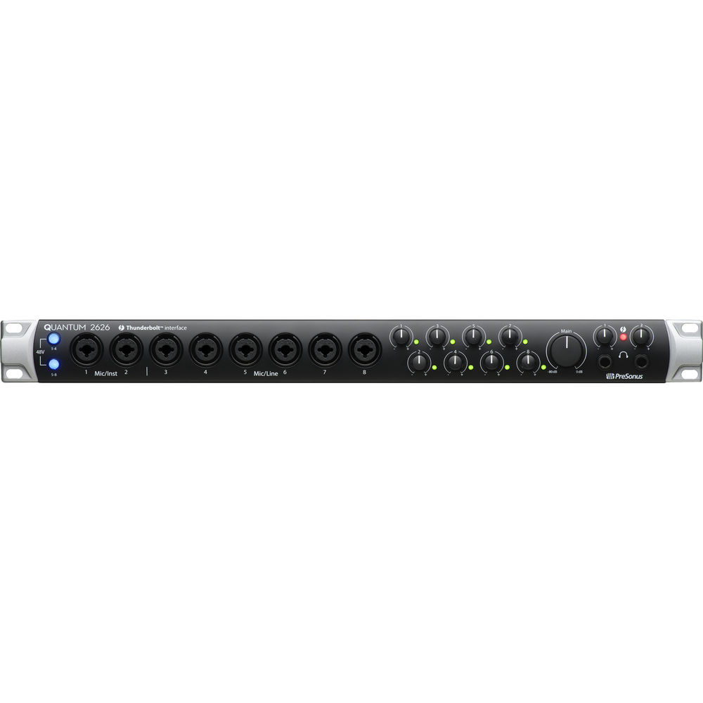 PreSonus Quantum 2626 26x26 Thunderbolt 3 Ultralow-Latency Audio Interface