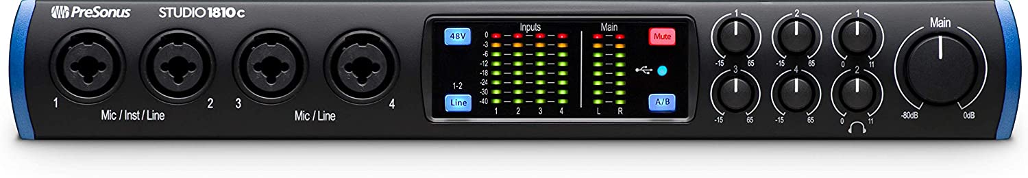 PreSonus Studio 1810c USB-C Audio Interface