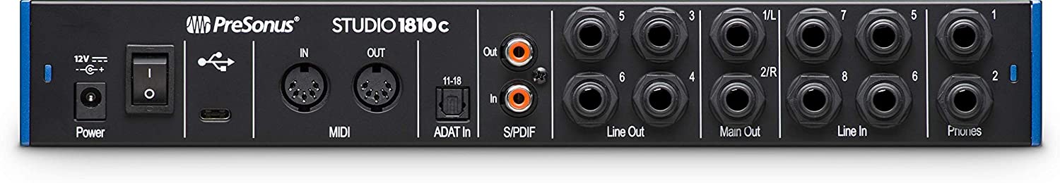 PreSonus Studio 1810c USB-C Audio Interface