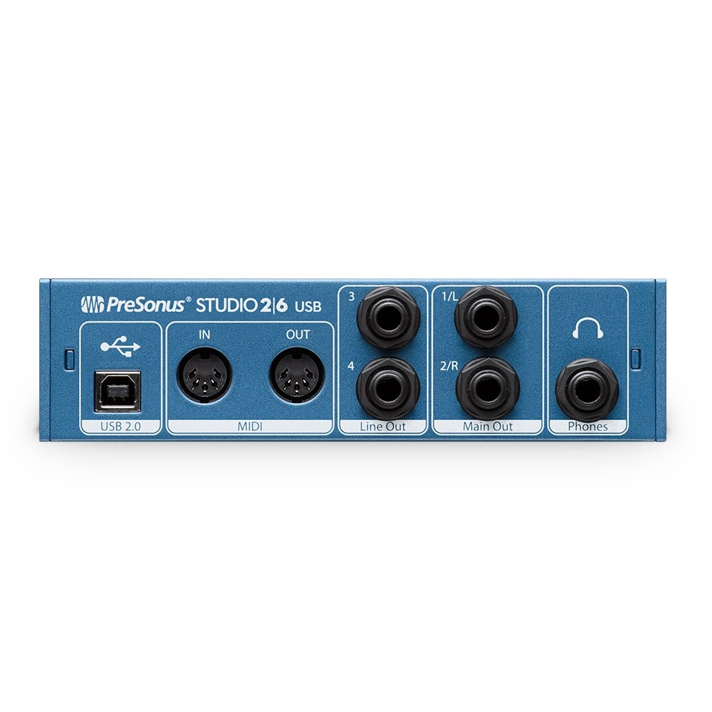 PreSonus Studio 26 - 2x4 192 kHz USB 20 Audio Interface