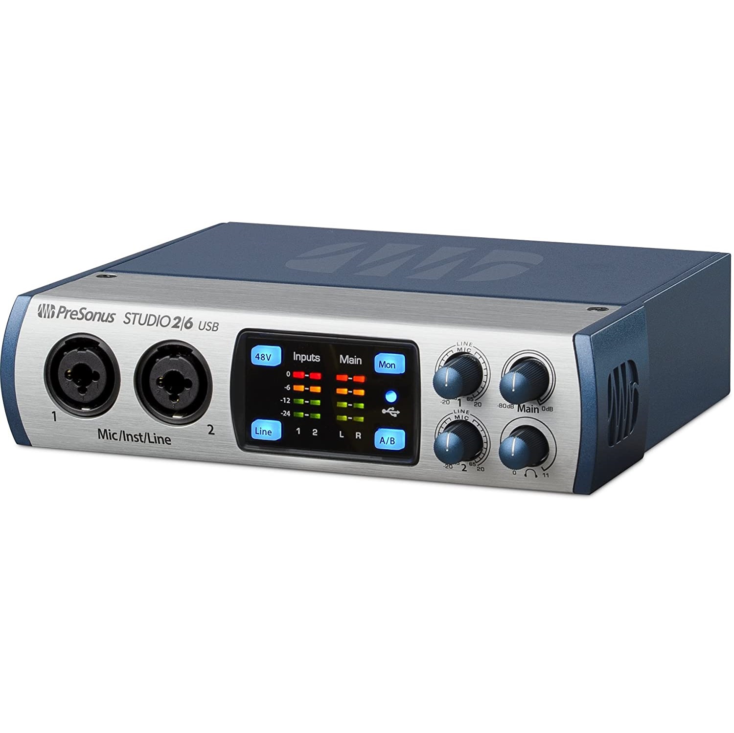 PreSonus Studio 26 - 2x4 192 kHz USB 20 Audio Interface