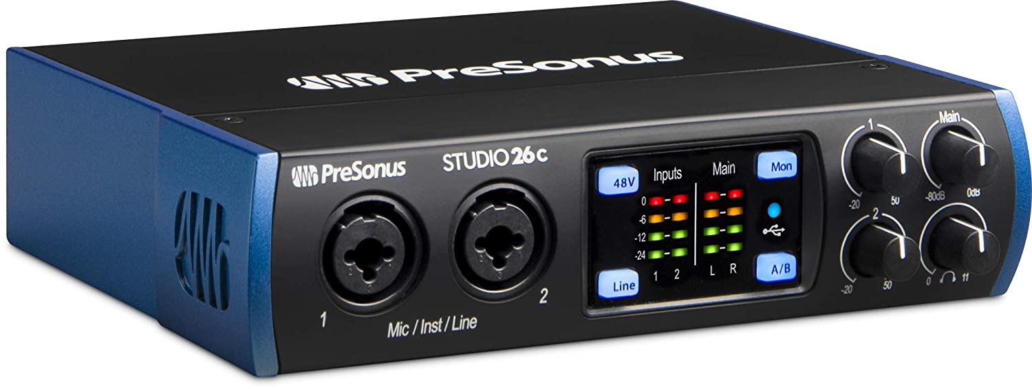 PreSonus Studio 26c USB-C Audio Interface