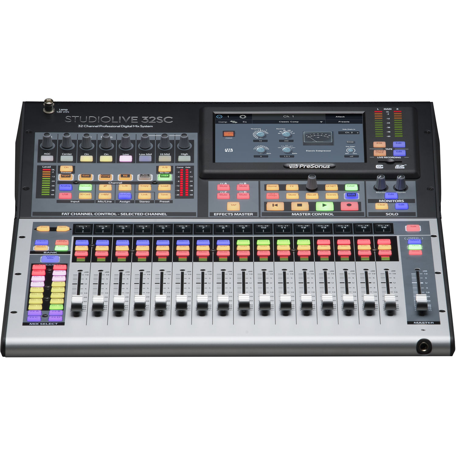 Presonus StudioLive 32SC 32 Channel Digital Mixer with USB Audio Interface