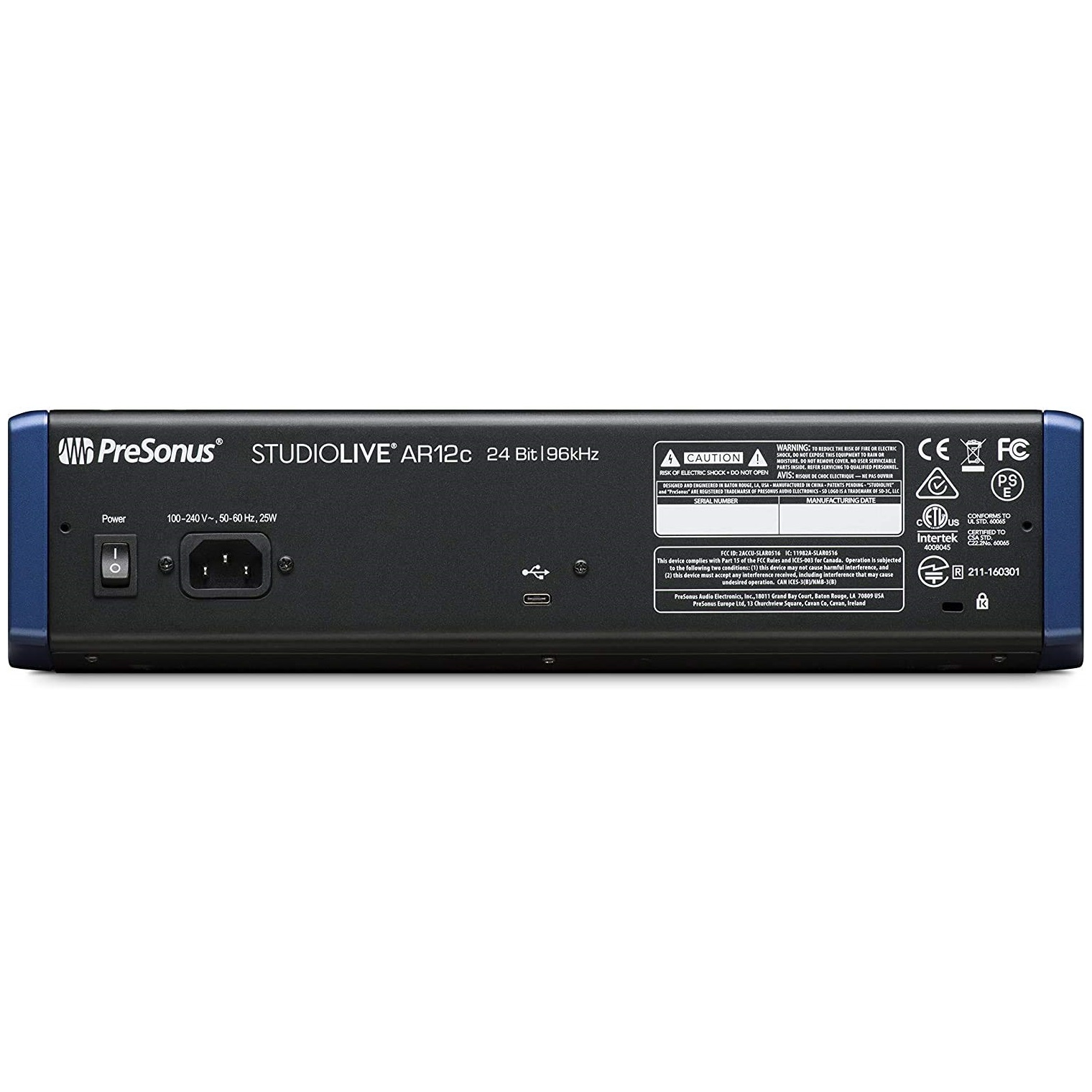 PreSonus StudioLive AR12c USB-C 14-Channel Performance and Recording Mixer