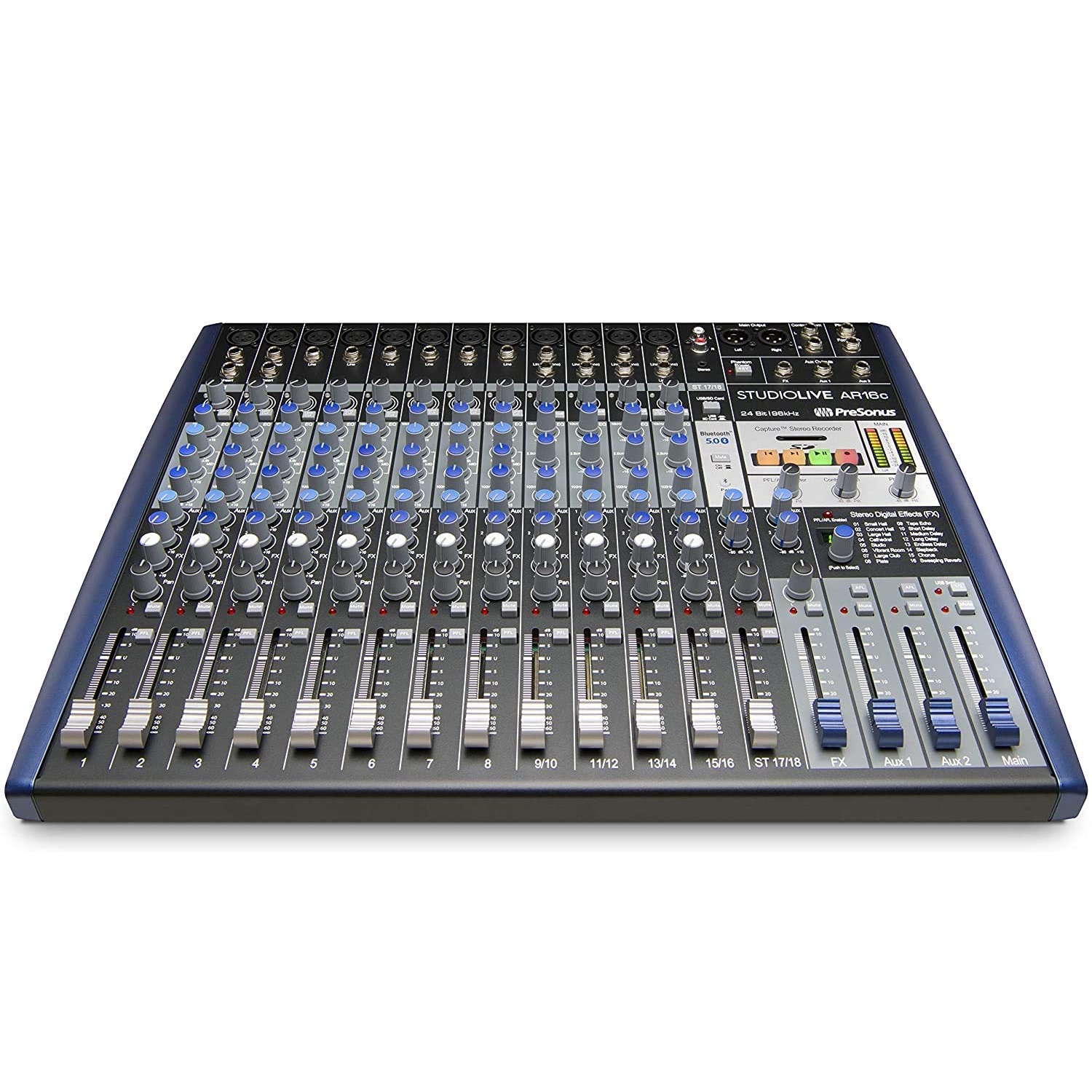PreSonus StudioLive AR16c USB-C 18-Channel Hybrid Performance and Recording Mixer