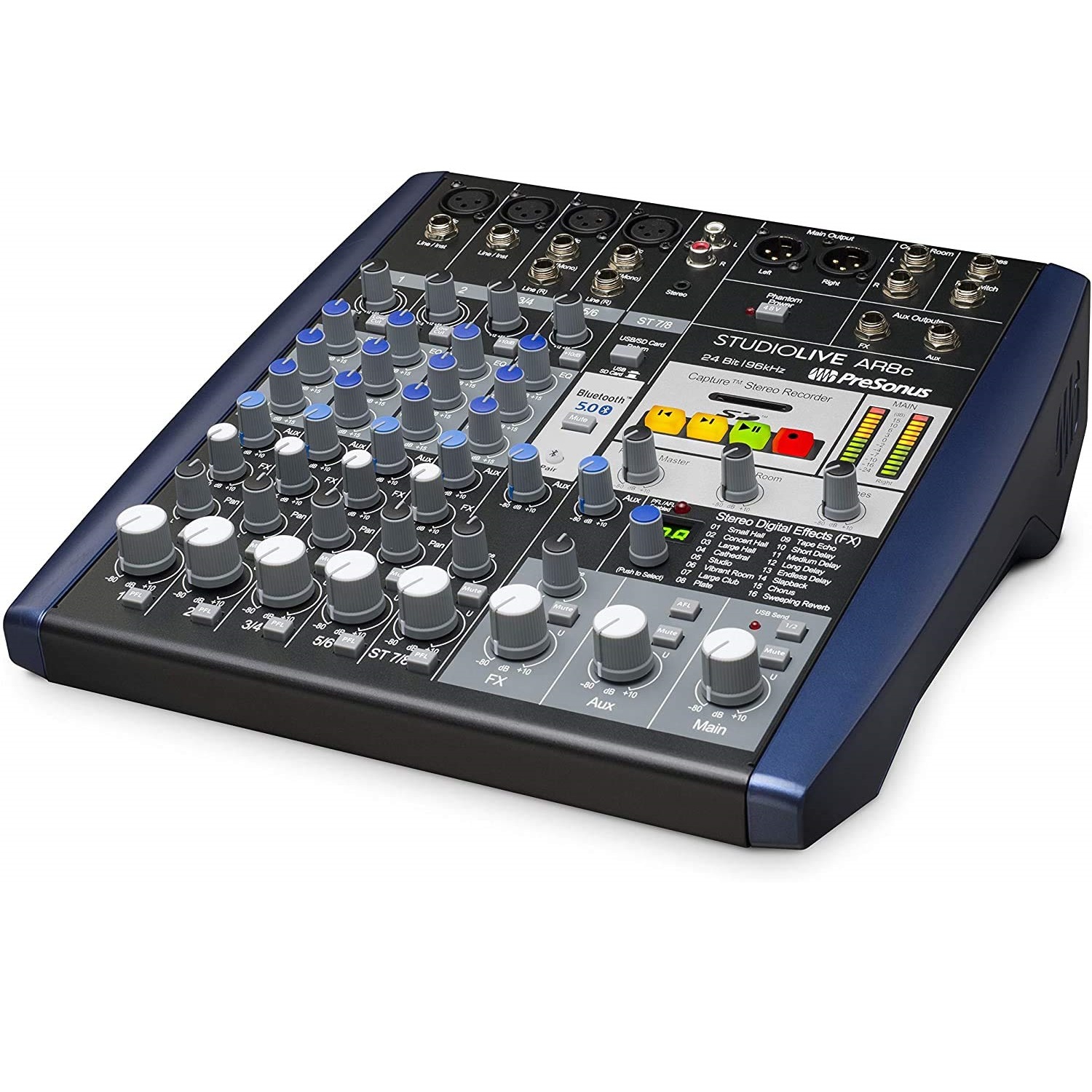 PreSonus StudioLive AR8c USB Type-C 8-Channel Performance and Recording Mixer