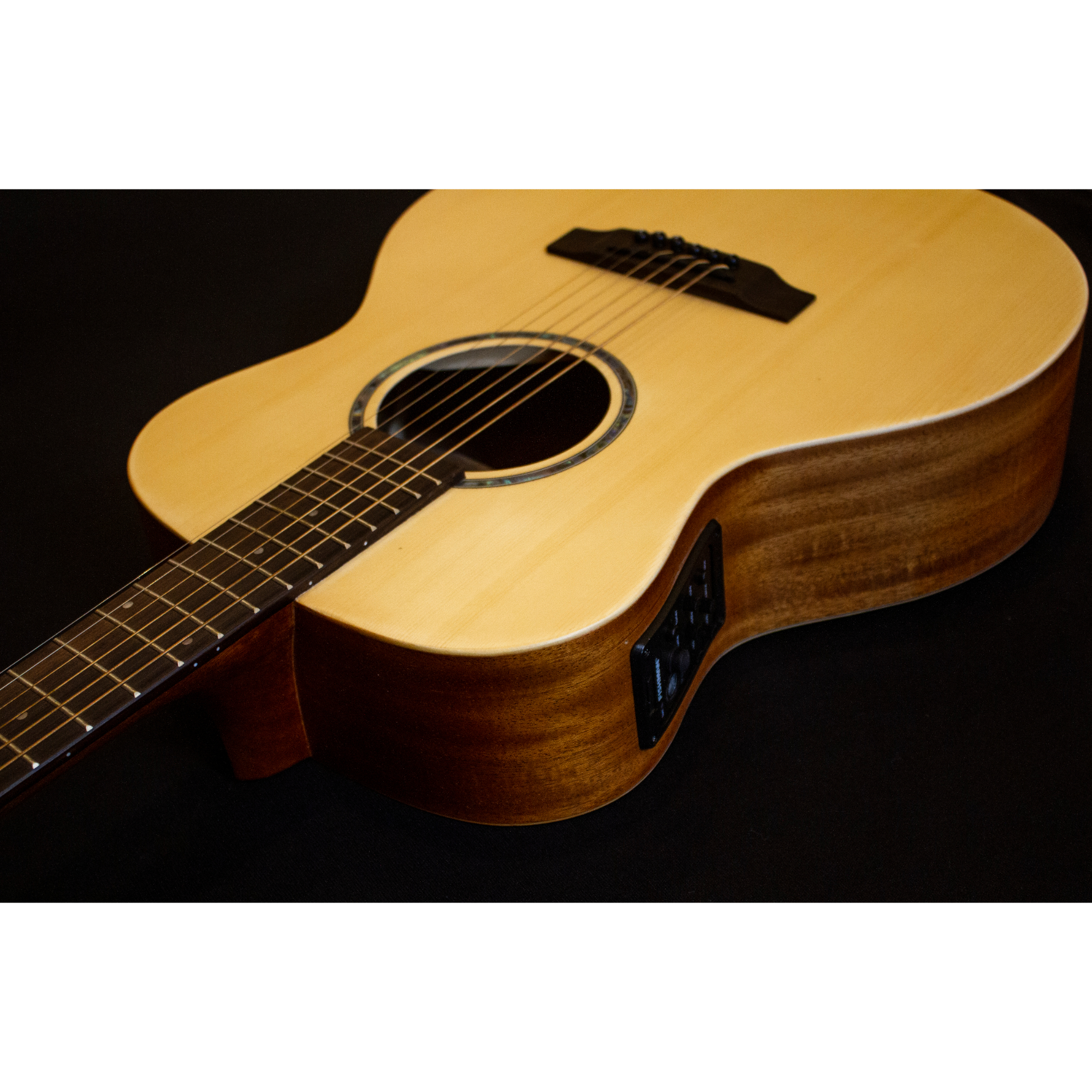 Richtone RT BG1 EQ Travel Electro Acoustic Guitar - Natural