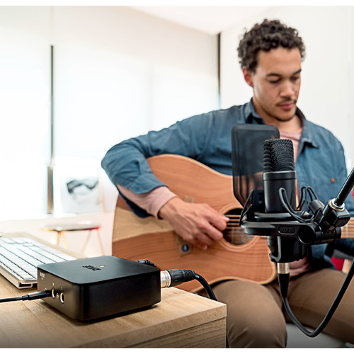 Rode Complete Studio Kit with AI-1 Audio Interface NT1 Microphone SMR Shockmount and Cables