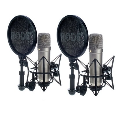 Rode NT1-A-MP Matched Pair of Large-diaphragm Condenser Microphones