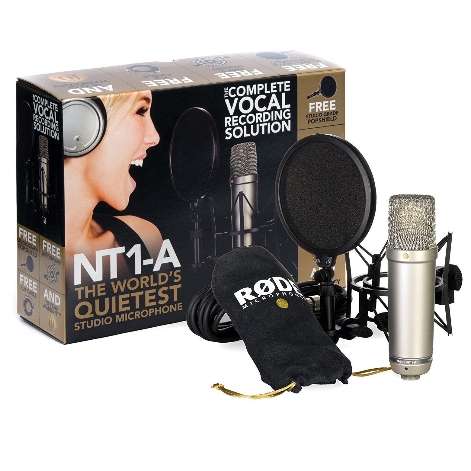 Rode NT1A Condenser Microphone Bundle