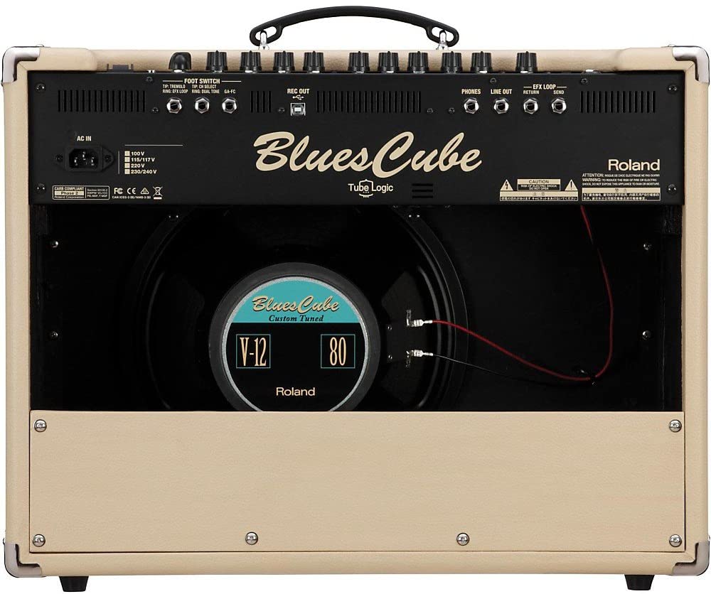 Roland Blues Cube Artist 80-watt 1x12 Combo Amp - Blonde