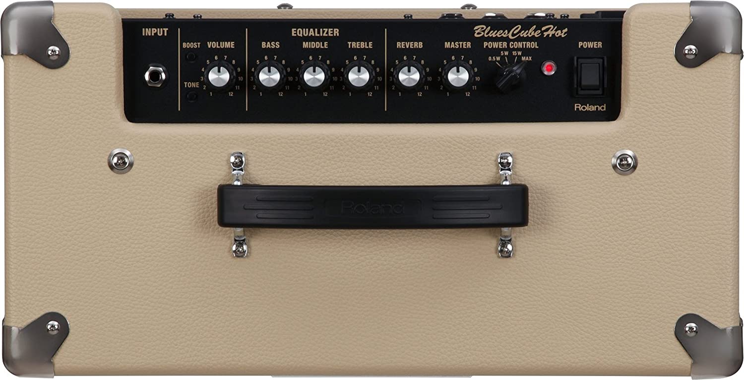 Roland Blues Cube Hot 30-watt 1x12 Combo Amp - Vintage Blonde