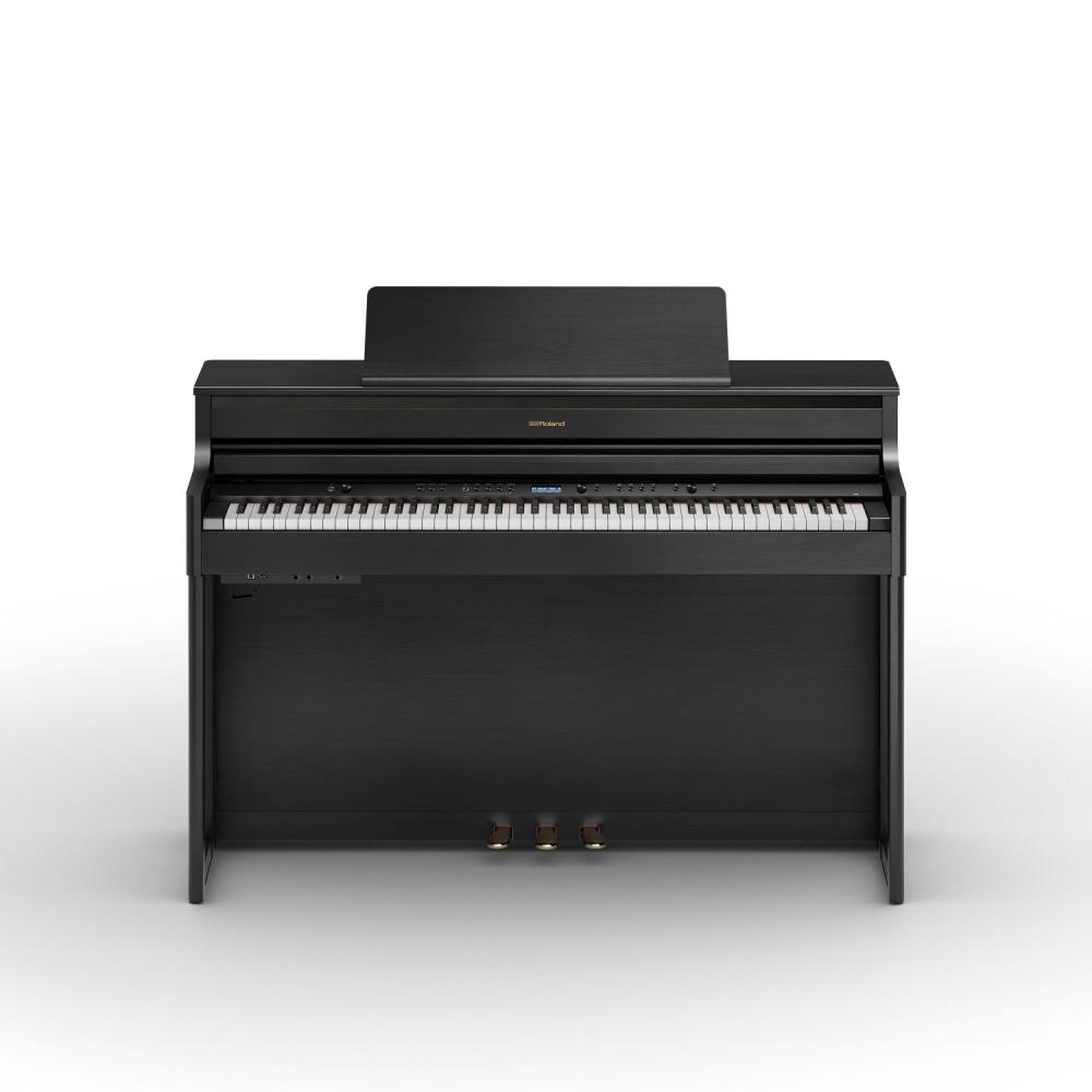 Roland HP704 Digital Piano - Charcoal Black
