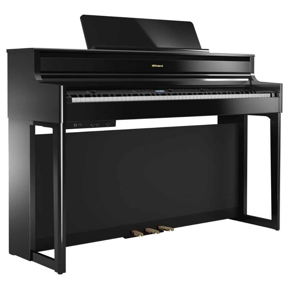 Roland HP704 Digital Piano - Polished Ebony