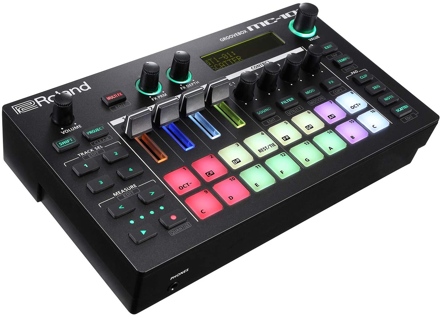 Roland MC-101 Groovebox Compact Music Production Workstation