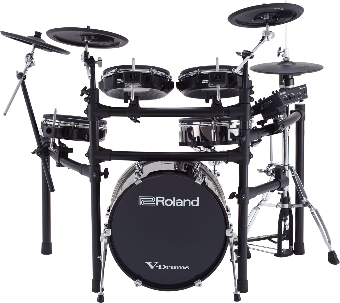 Roland TD-25KVX Electric Drum Kit with MDS- STD Rack Mount Stand