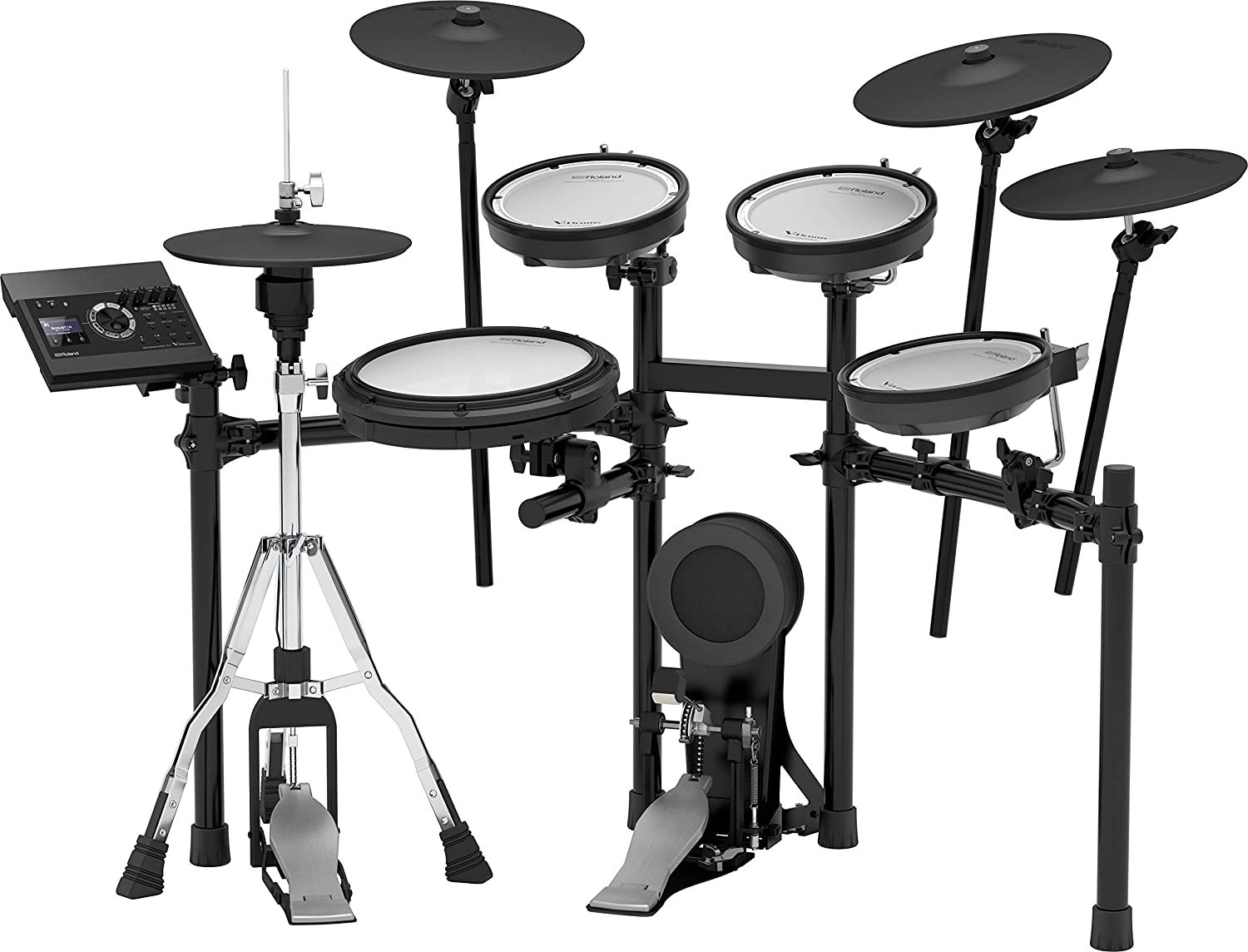 Roland V-Drums TD-17KVX2 Electronic Drum Set with MDS Compact Stand