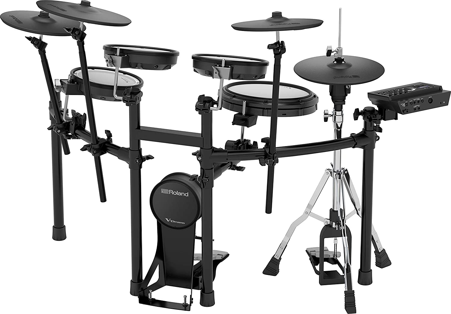 Roland V-Drums TD-17KVX2 Electronic Drum Set with MDS Compact Stand