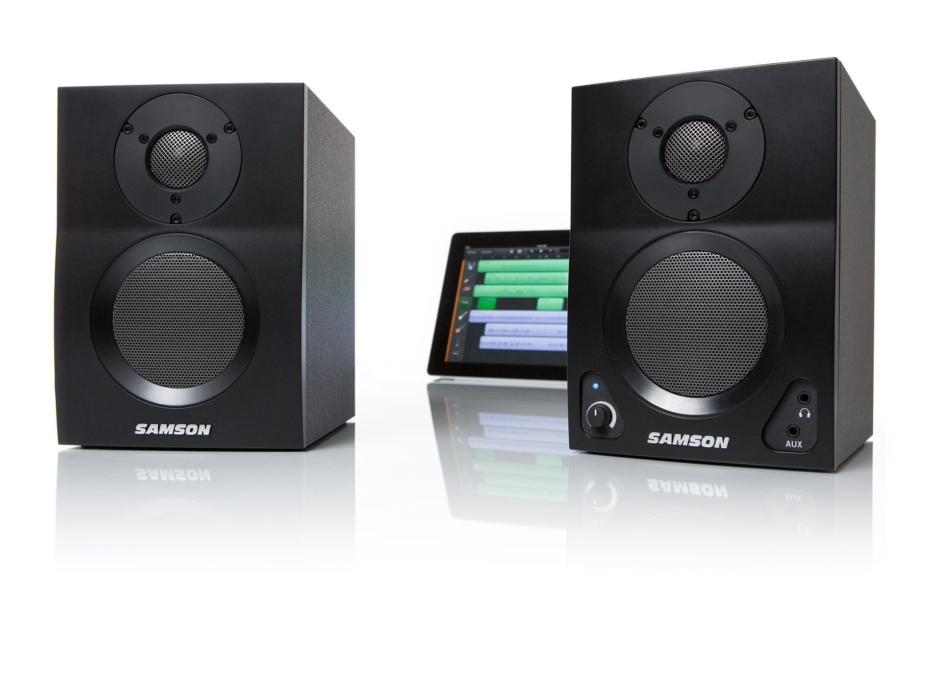 Samson MediaOne BT3 Active Studio Monitors with Bluetooth