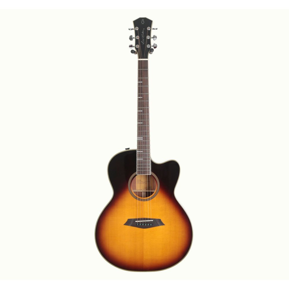 Image of Sire Larry Carlton A4 Grand Auditorium Electro Acoustic Guitar in Vintage Sunburst
